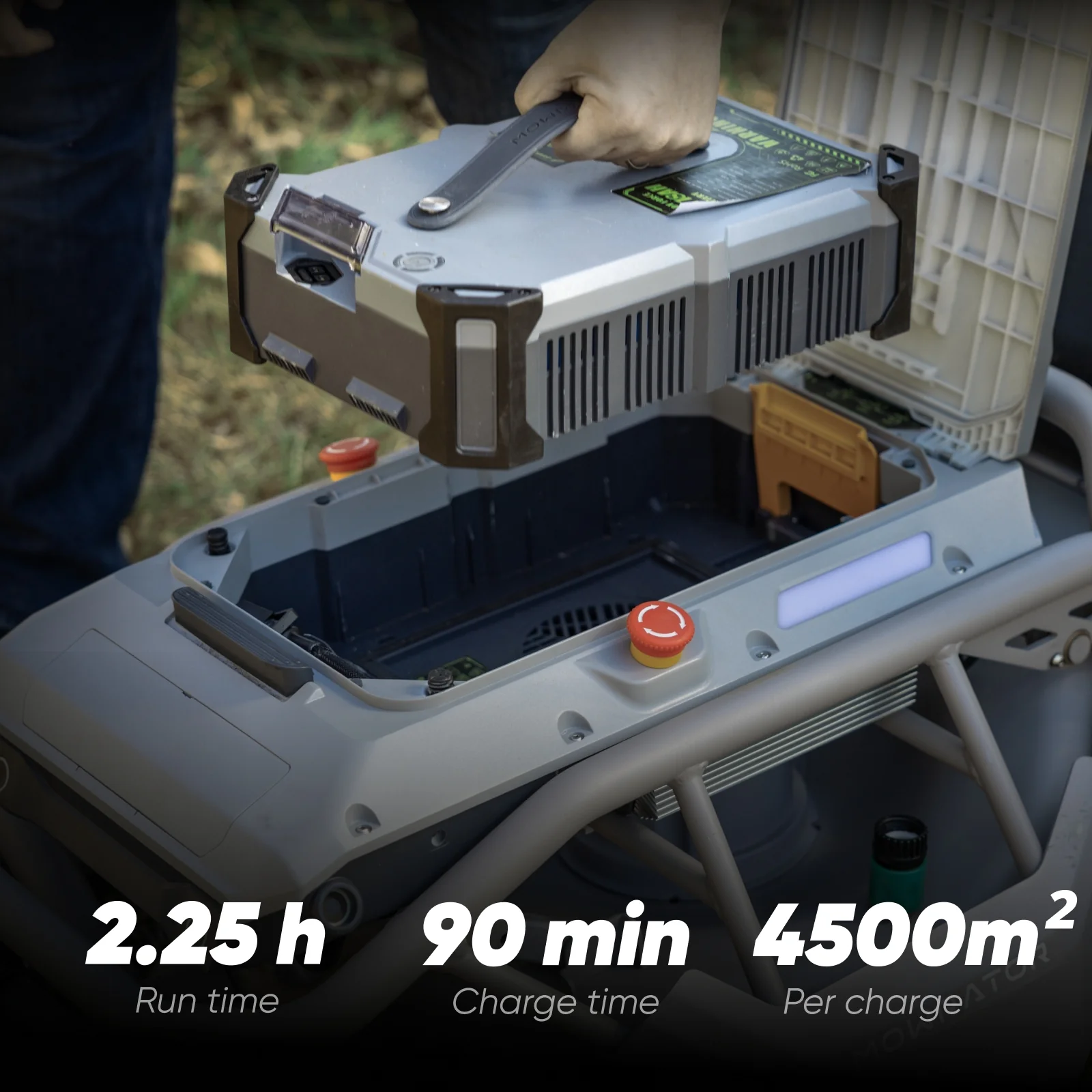 Mowrator S1 4WD Indoor Mow Bundle | S1 4WD Lawn Mower+MOWFUN FPV - Image 7