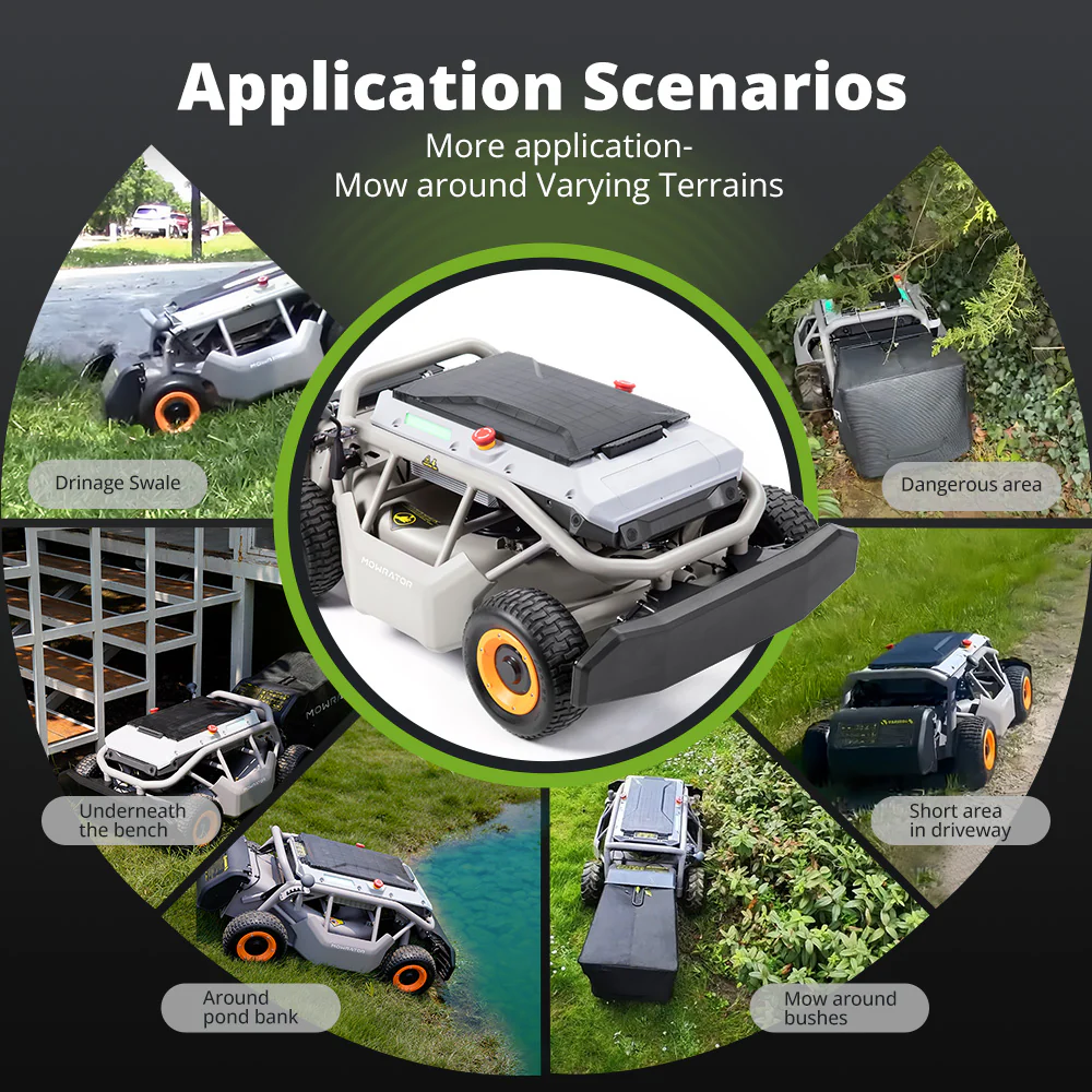 Extended Power Bundle with S1 4WD 18Ah 75% Slope Mower - Image 10